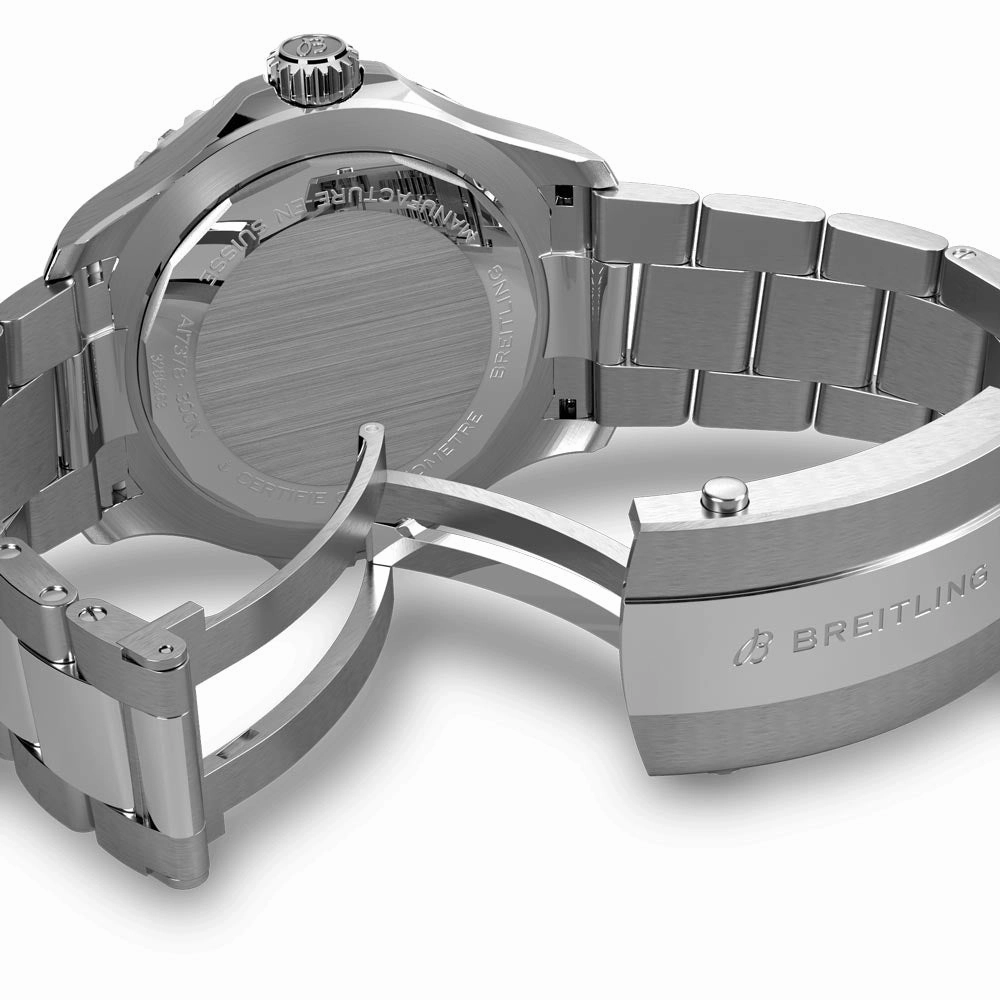 Breitling Superocean 46mm Blue Dial Automatic Gents Watch A17378E71C1A1