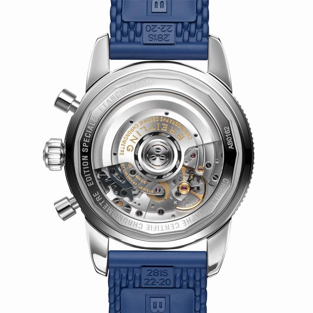 Breitling Superocean Heritage B01 Chronograph 44mm Blue Dial Automatic Gents Watch AB0162161C1S1