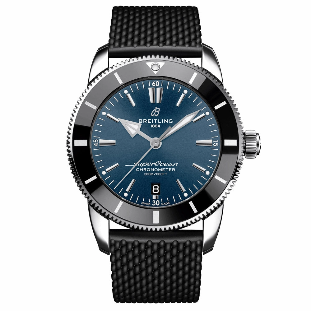 Breitling Superocean Heritage B20 44mm Blue Dial Automatic Gents Watch AB20304A1C1S1