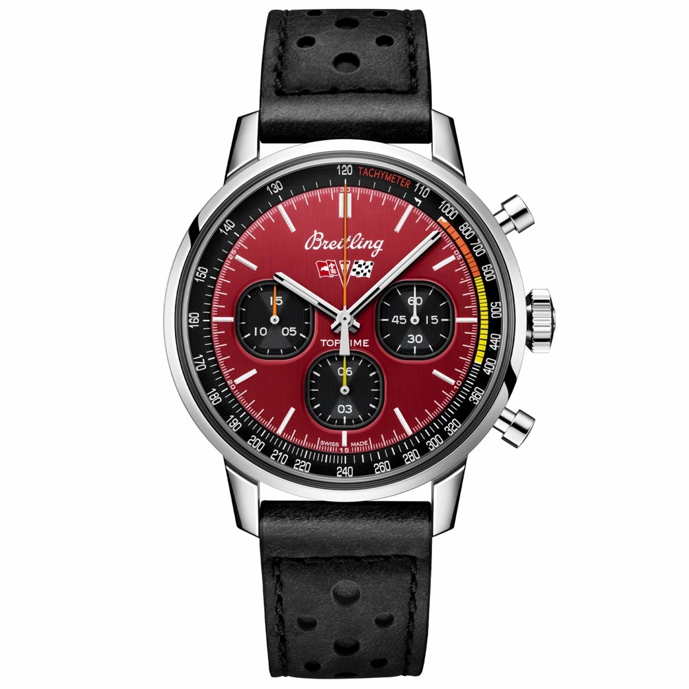 Breitling Top Time Chevrolet Corvette 42mm Red Dial Automatic Chronograph Gents Watch A25310241K1X1