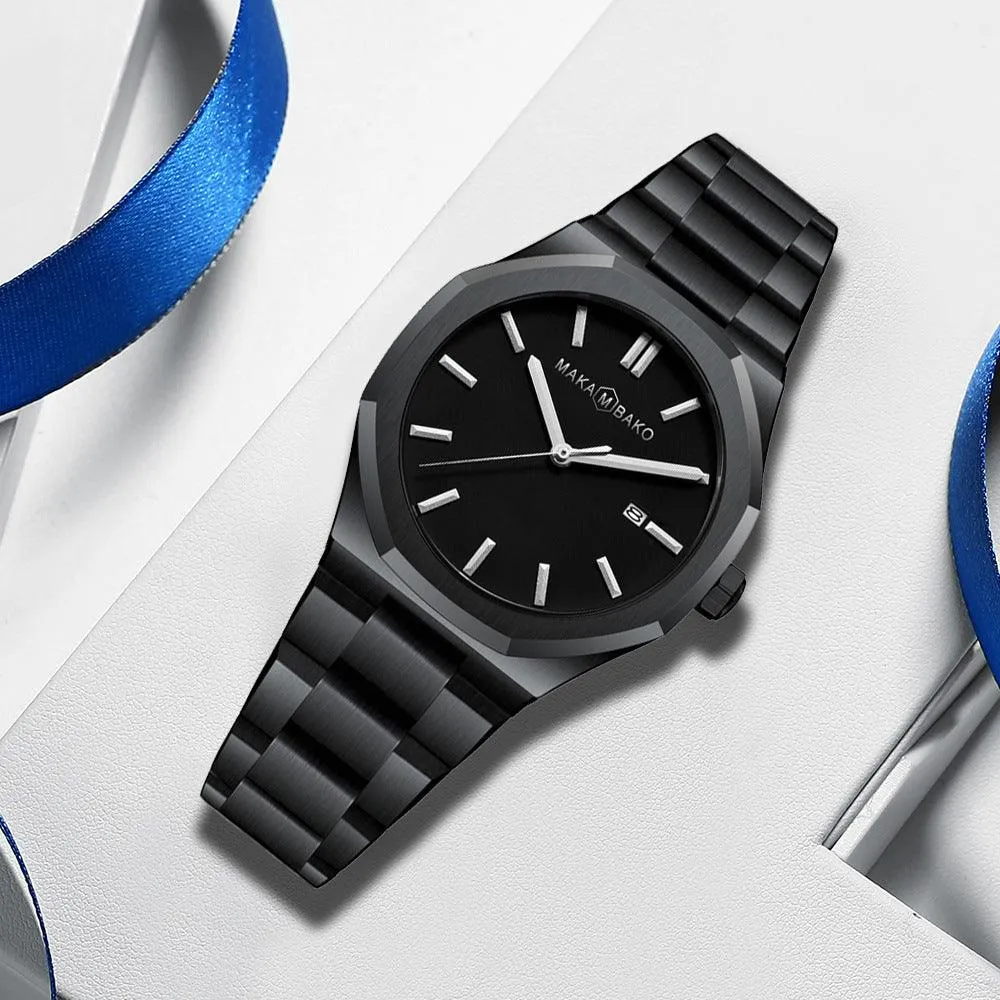 Business Men's Calendar Casual Steel Watch