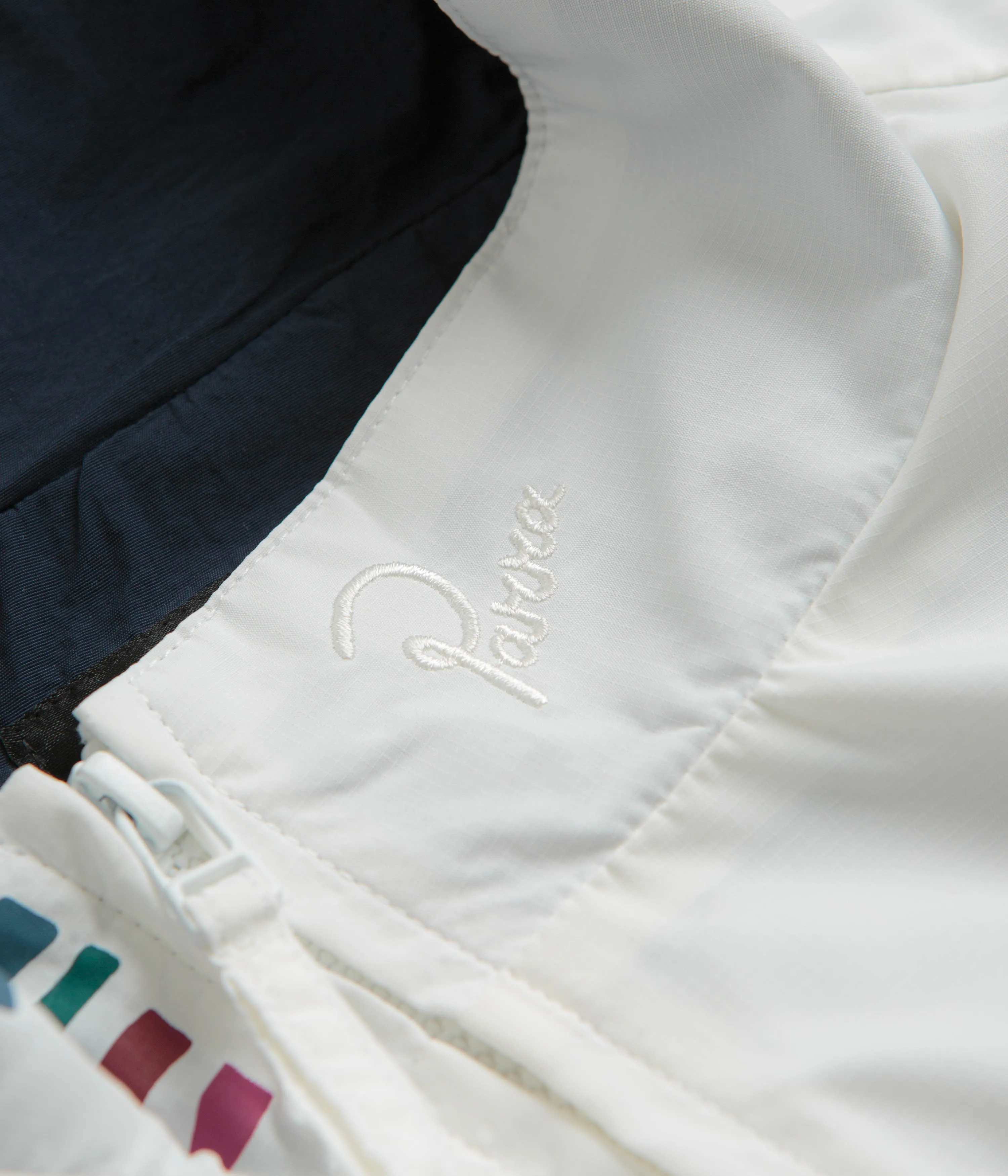 by Parra Tennis Maybe Track Jacket - White Parra Clothing