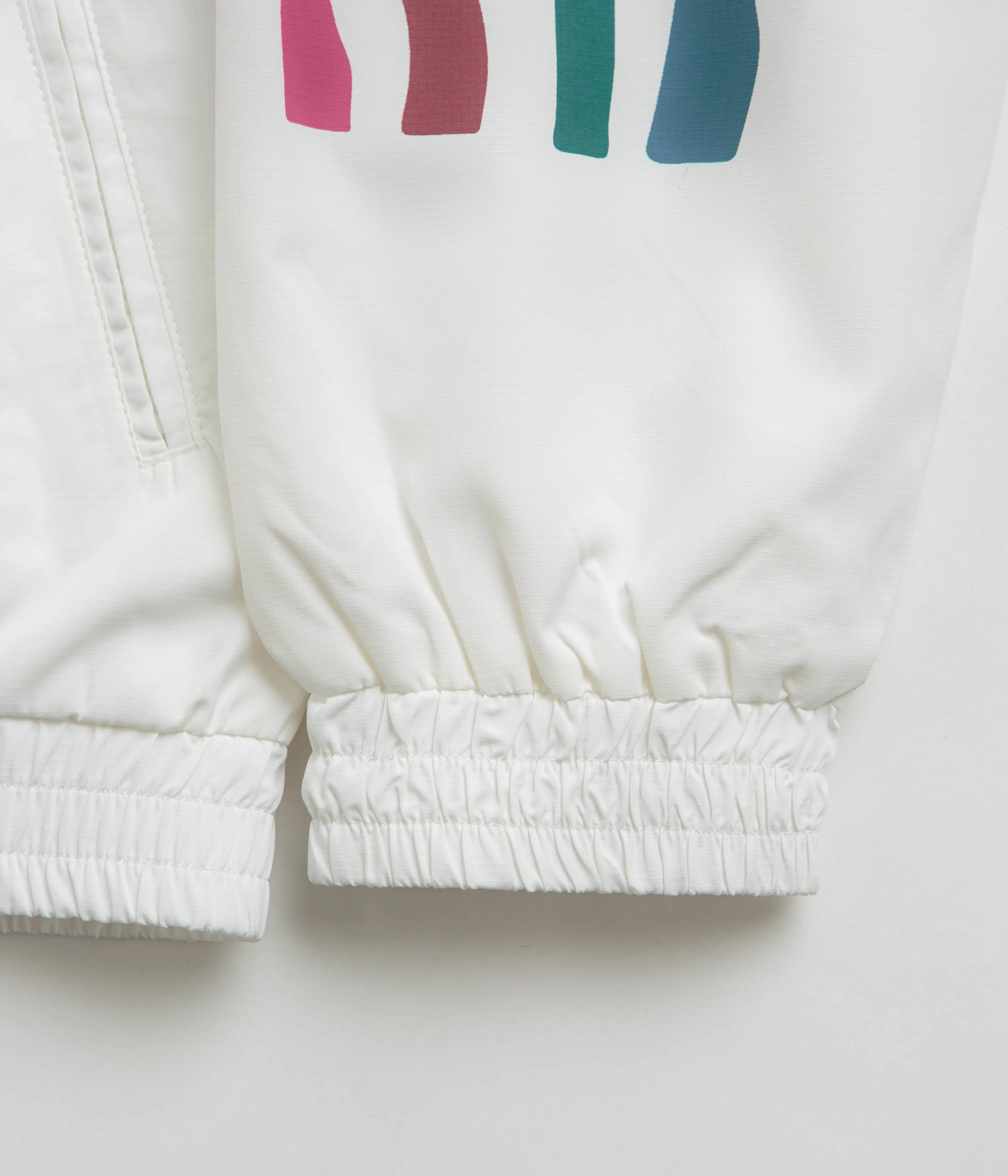 by Parra Tennis Maybe Track Jacket - White Parra Clothing