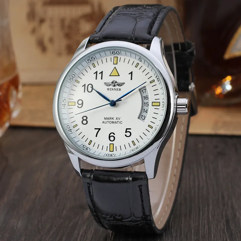 Calendar Digital Mechanical Watch Men Women Automatic Mechanical Watch 