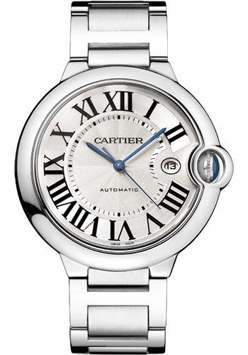 Cartier Ballon Bleu de Cartier Watch - 42 mm Steel Case - Silver Dial - Interchangeable Bracelet - WSBB0049 