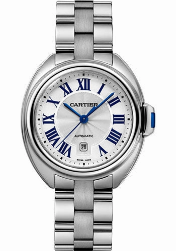 Cartier Cle de Cartier Watch - 31 mm Steel Case - Silver Dial - WSCL0005 
