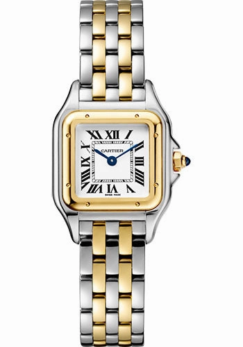 Cartier Panthere de Cartier Watch - 22 mm Yellow Gold And Steel Case - W2PN0006 
