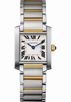 Cartier Tank Franaise Watch - 30.4 mm Yellow Gold Case - W2TA0003 