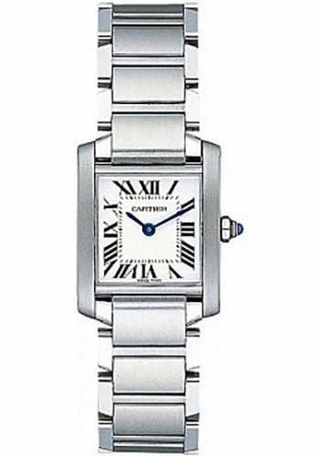 Cartier Tank Francaise Watch - Small Steel Case - W51008Q3 