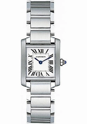 Cartier Tank Francaise Watch - Small Steel Case - W51008Q3 
