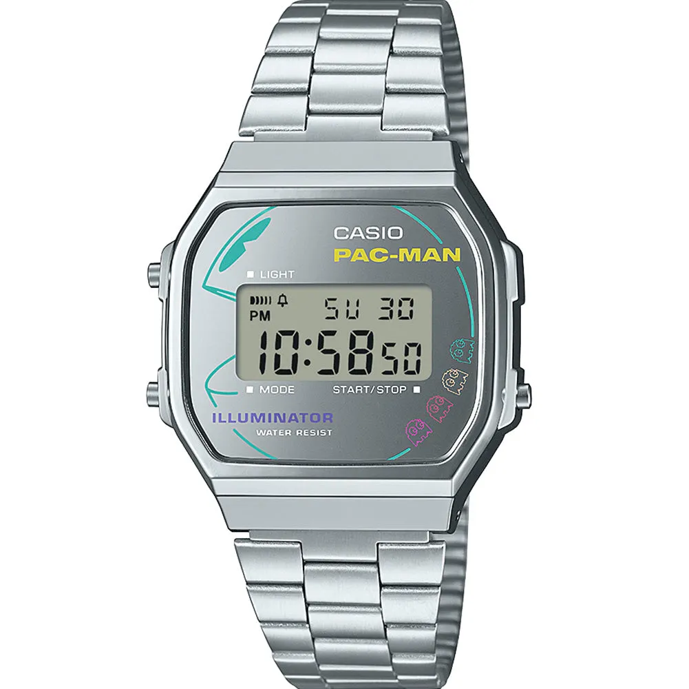 Casio A168WEPC-7A Pac-Man Collaboration 