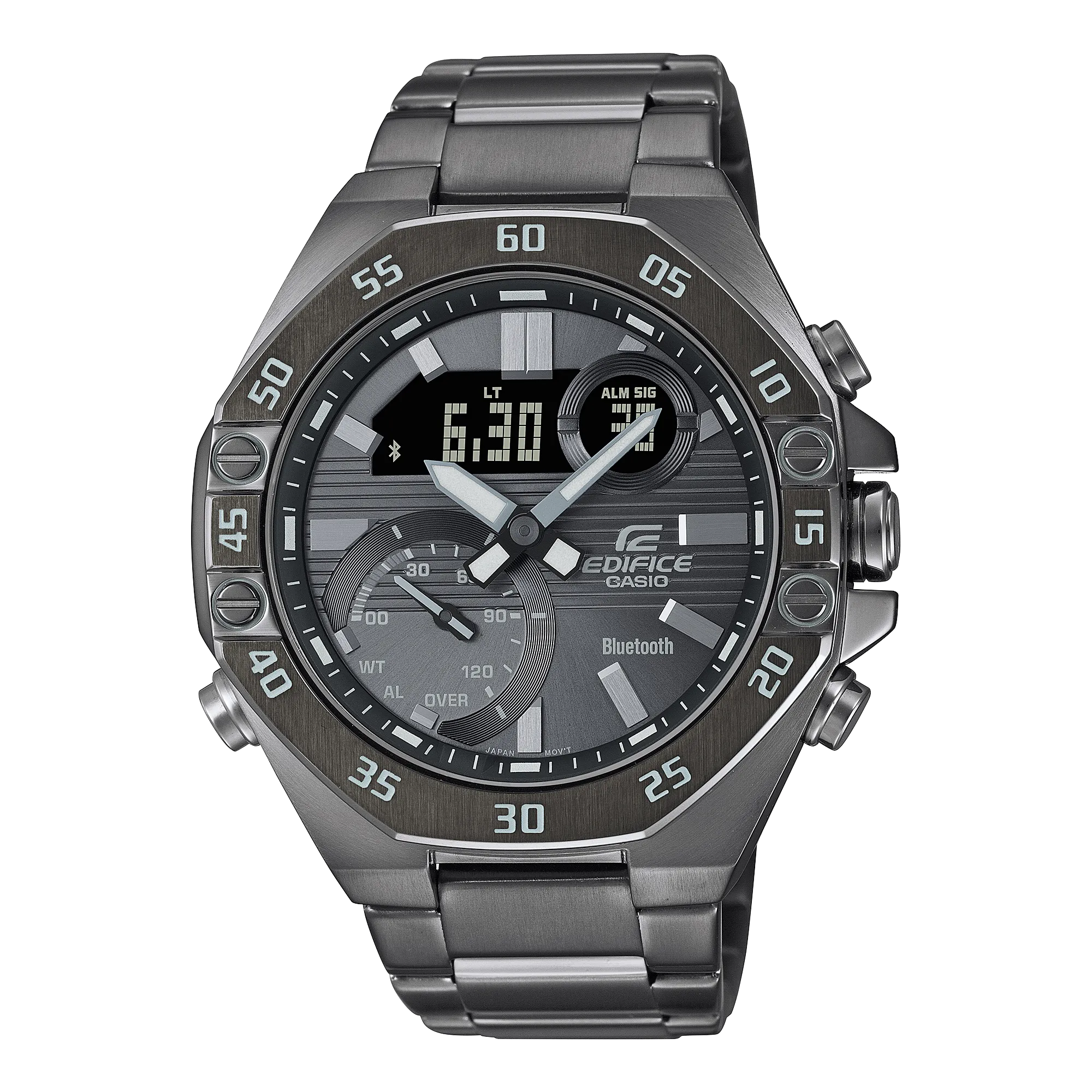 Casio Edifice Smartphone Link Gunmetal Grey ECB10DC-1B 