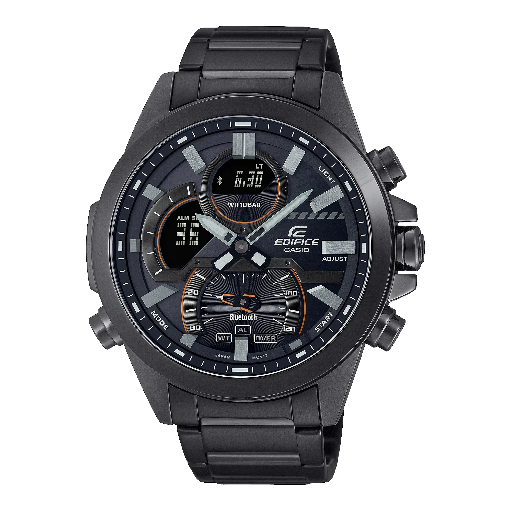 Casio Edifice Smartphone Link Model Black Dial Watch ECB30DC-1A 