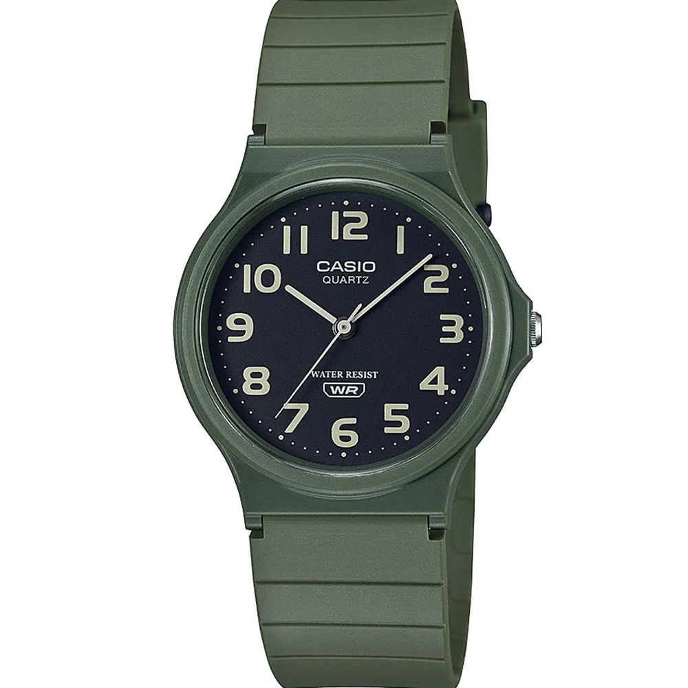 Casio MQ24UC-3B Green Earth Colour Watch 