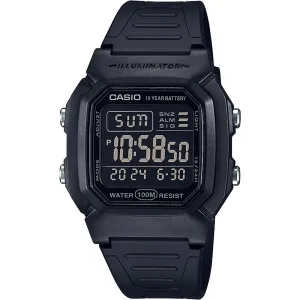 Casio W800H-1B Utility Black Digital Watch 