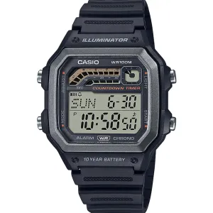 Casio WS1600H-1 Digital Sports Watch 