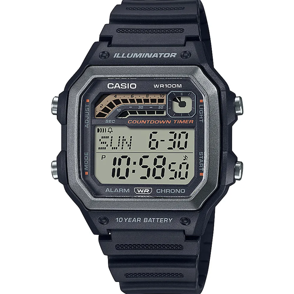 Casio WS1600H-1 Digital Sports Watch 