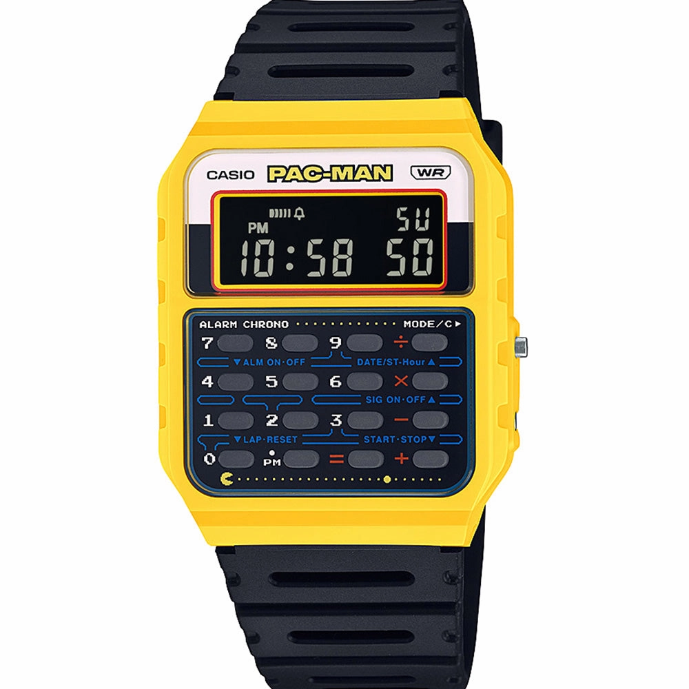 Casio CA53WPC-1B Pac-Man Collaboration 