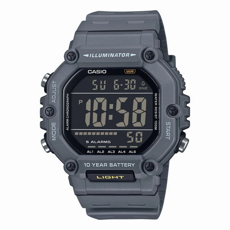 CASIO DIGITAL MENS 100M - AE-1600H-8BVDF
