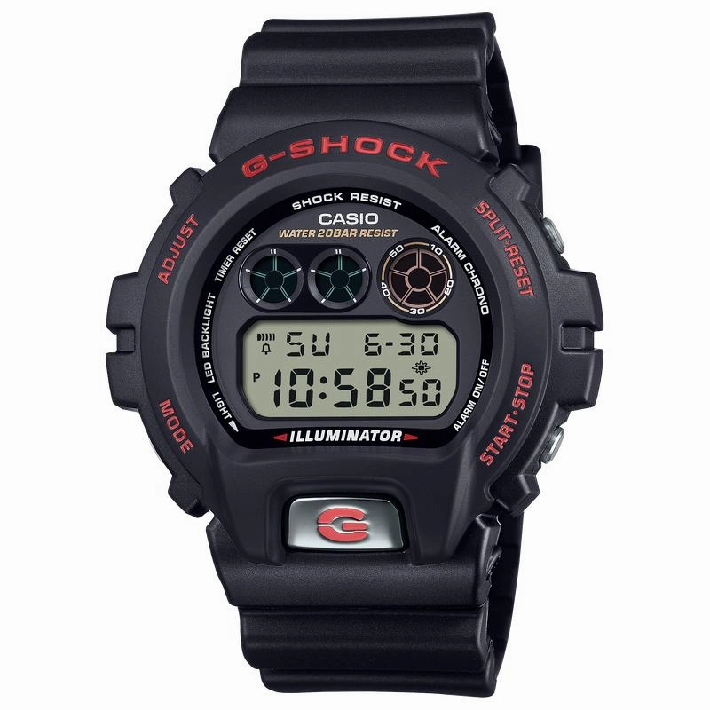CASIO G-SHOCK DIGITAL 6900 LINE 30TH ANNIVERSARY MODEL - DW-6900TR-1DR