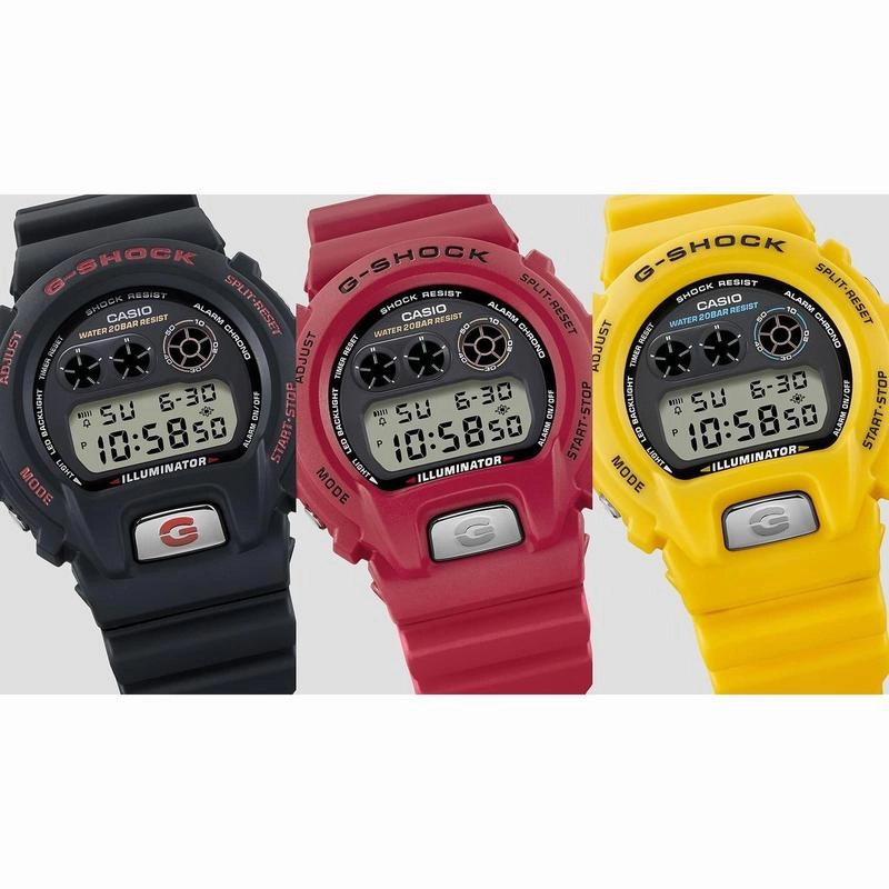 CASIO G-SHOCK DIGITAL 6900 LINE 30TH ANNIVERSARY MODEL - DW-6900TR-1DR