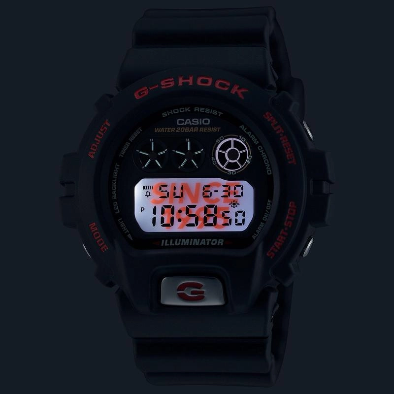 CASIO G-SHOCK DIGITAL 6900 LINE 30TH ANNIVERSARY MODEL - DW-6900TR-1DR