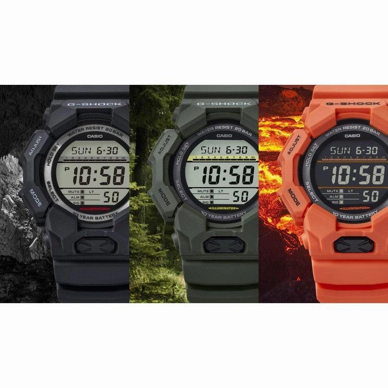 CASIO G-SHOCK DIGITAL SERIES - GD-010-1DR