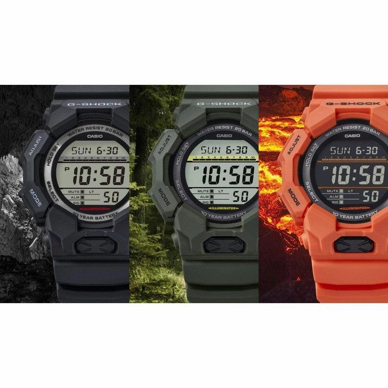 CASIO G-SHOCK DIGITAL SERIES - GD-010-4DR
