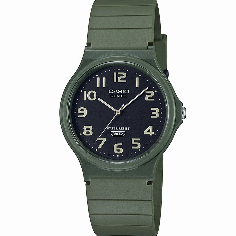 Casio MQ24UC-3B Green Earth Colour Watch 