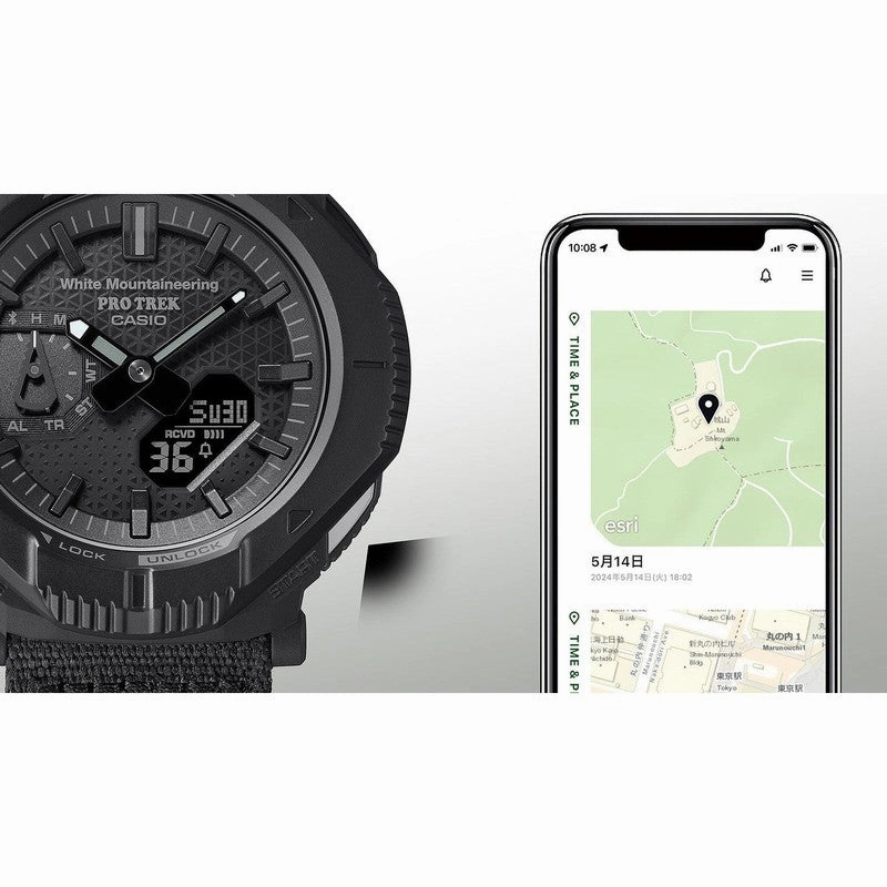 CASIO PRO TREK White Mountaineering collaboration MODEL - PRJ-B001WM-1DR