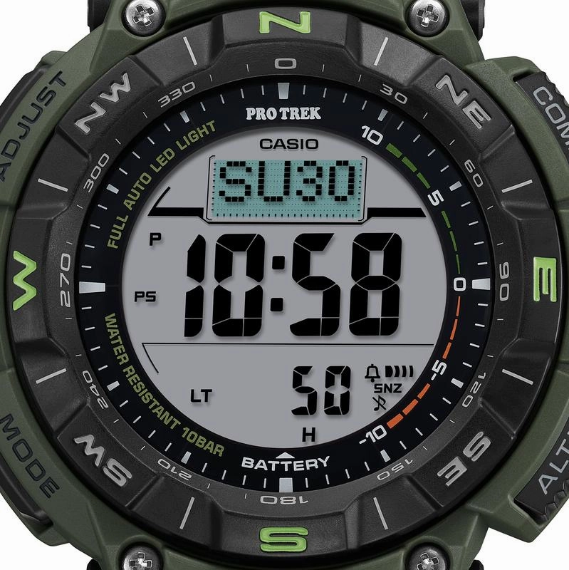 CASIO PROTREK MENS 100M 340 SERIES - PRG-340B-3DR