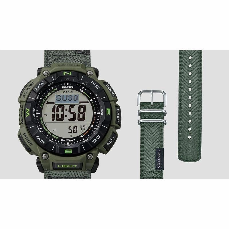 CASIO PROTREK MENS 100M 340 SERIES - PRG-340B-3DR