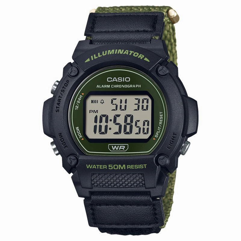 CASIO STANDARD MENS - W-219HB-3AVDF