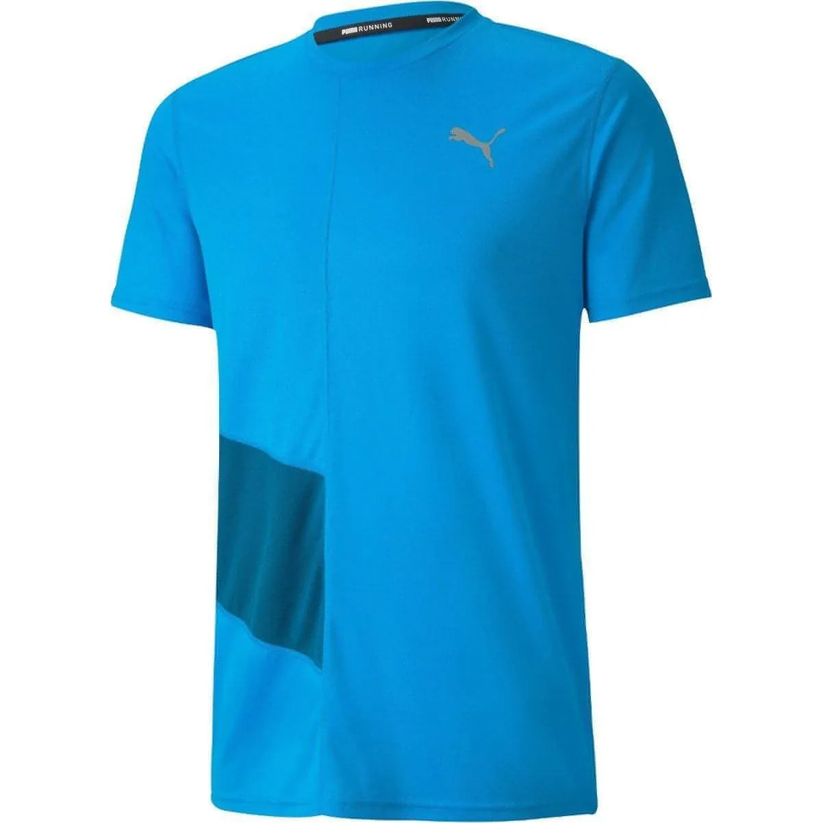 Clothing Puma  Men Puma Ignite Short Sleeve Mens Running Top - Blue