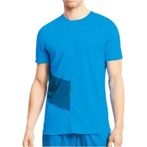 Clothing Puma  Men Puma Ignite Short Sleeve Mens Running Top - Blue