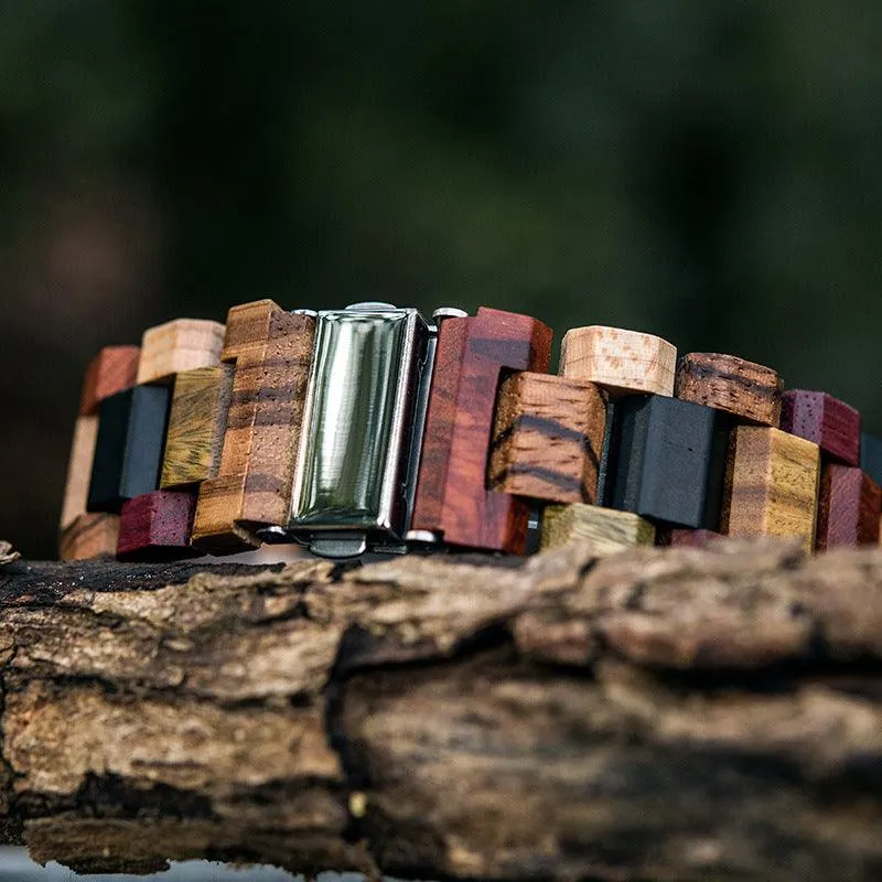 Creative Men's Wooden Quartz Watch