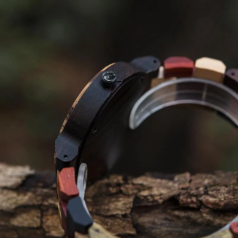 Creative Men's Wooden Quartz Watch