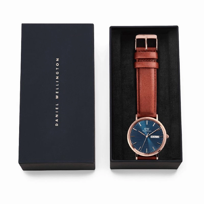 Daniel Wellington Classic Day Display St Mawes Rose Gold Arctic