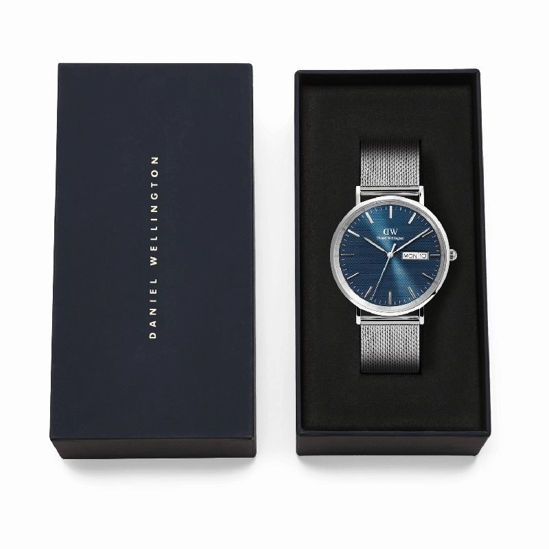 Daniel Wellington Classic Day Display Sterling Arctic