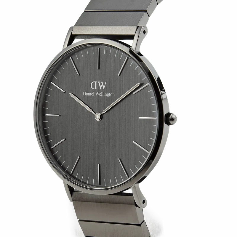 Daniel Wellington Classic Piano Link Graphite Unitone Watch 40mm