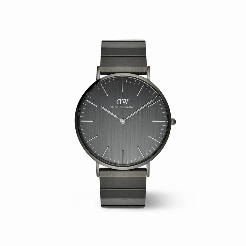 Daniel Wellington Classic Piano Link Graphite Unitone Watch 40mm