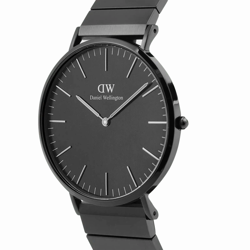 Daniel Wellington Classic Piano Link Onyx Unitone Watch 40mm