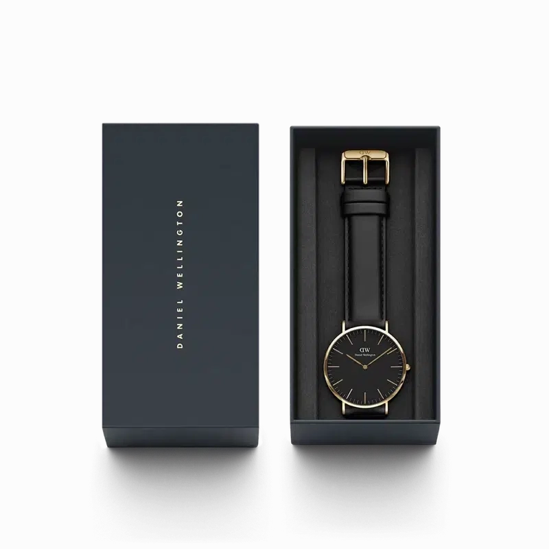 Daniel Wellington Classic Sheffield Gold Watch 40mm