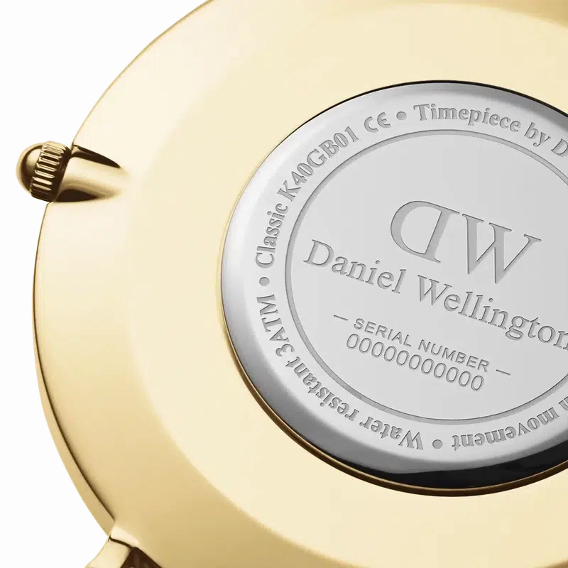 Daniel Wellington Classic St Mawes Gold Watch 40mm