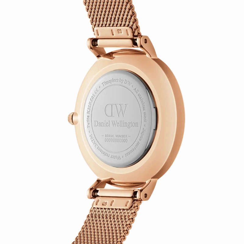 Daniel Wellington Petite Amber Rose Gold Watch 28mm