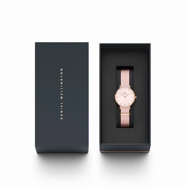 Daniel Wellington Petite Coral Rose Gold 32mm Watch