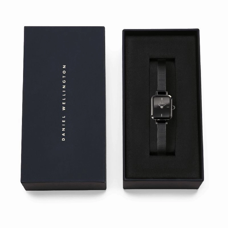 Daniel Wellington Quadro Mini Reflection Black