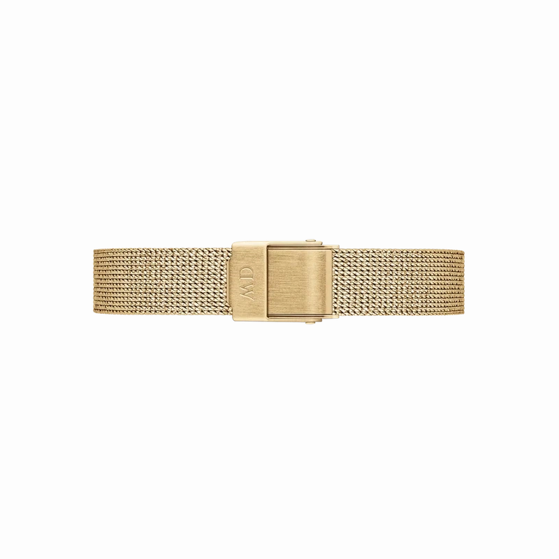 Daniel Wellington Quadro Pressed Piano Gold Watch 20x26mm