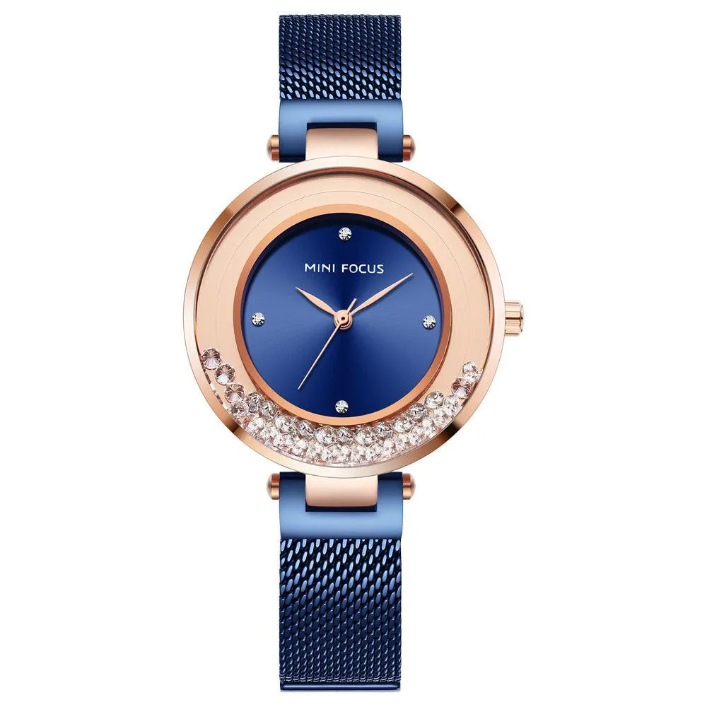 Diamond Waterproof Small Dial Watch