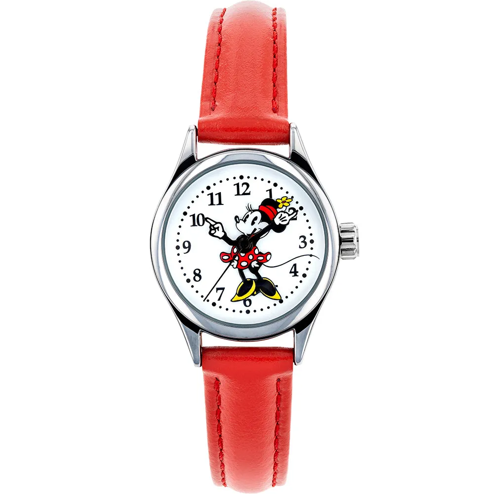 Disney TA56700 Petite Minnie Mouse Red Watch 
